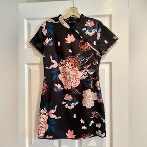 Zara multicolored mini dress, Asian inspired size medium